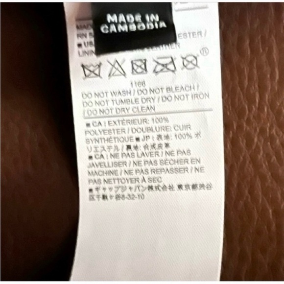 NWT- Banana Republic Viral Vegan Chocolate Suede Large Slouchy Boho Bag - Picture 11 of 11